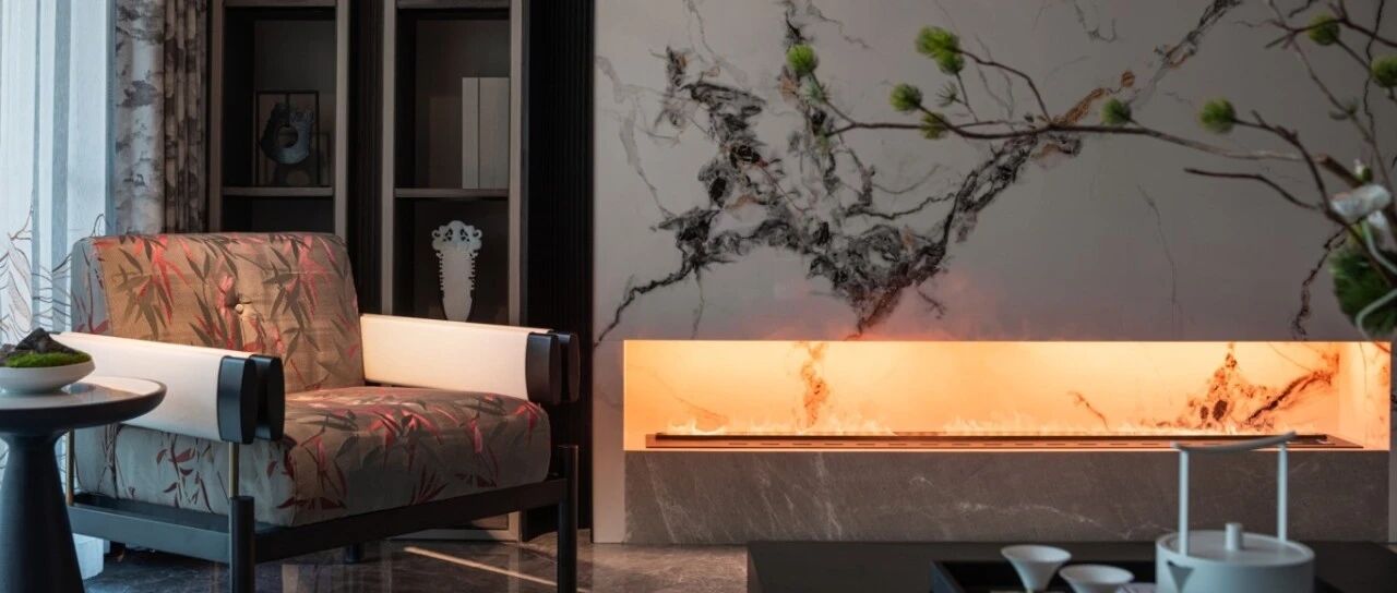 国铁国樾滨江 ｜样板房 174㎡｜现代中式风